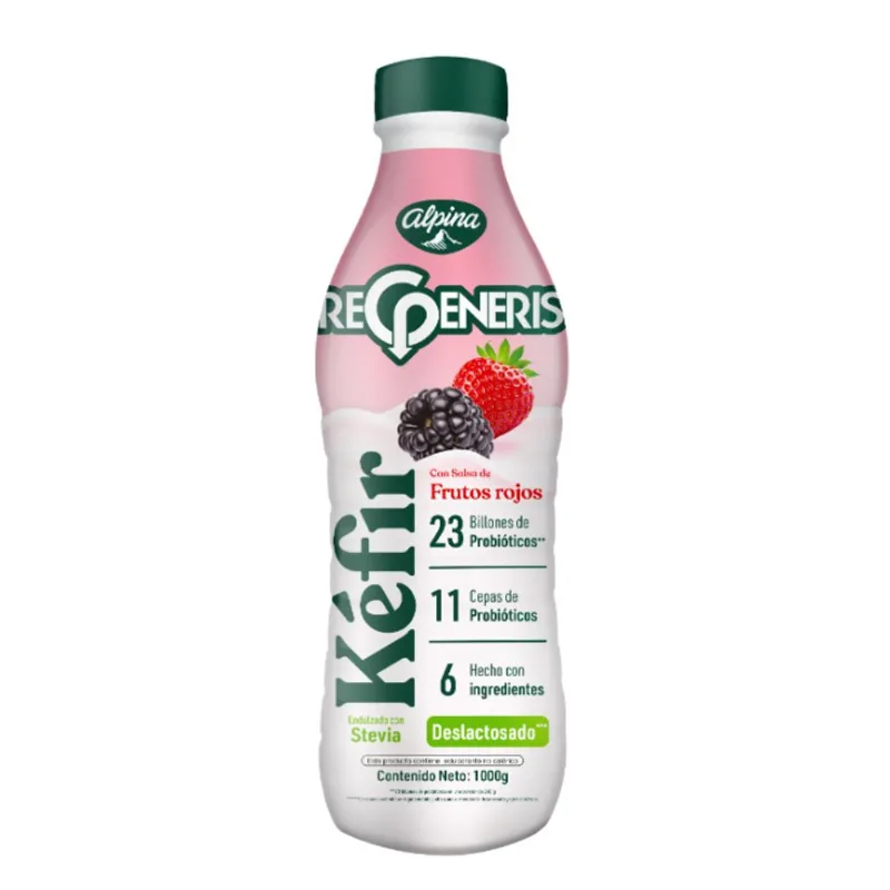 Kefir Sabor Frutos Rojos Regeneris 1000Gr