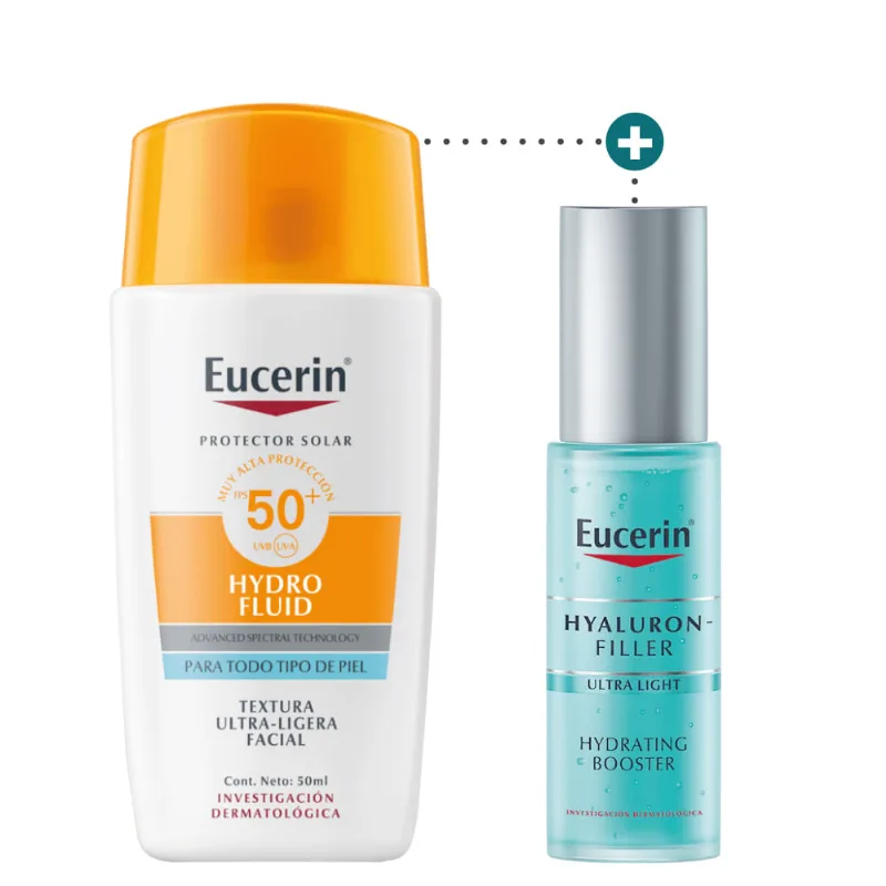 Kit Viajero Hydrofluid & Hydrating booster - Eucerin Kit