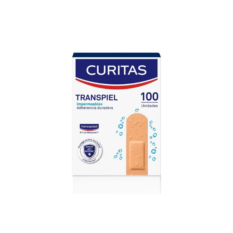 Curas Impermeables Curitas 100 Unds
