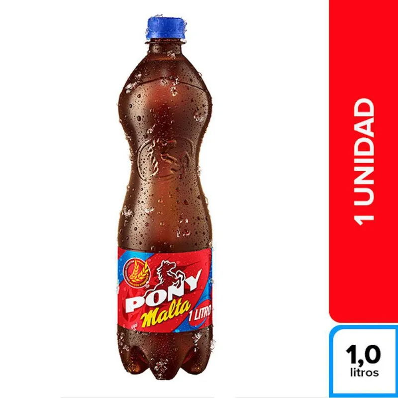 Bebida de Malta PONY MALTA 1000 ml