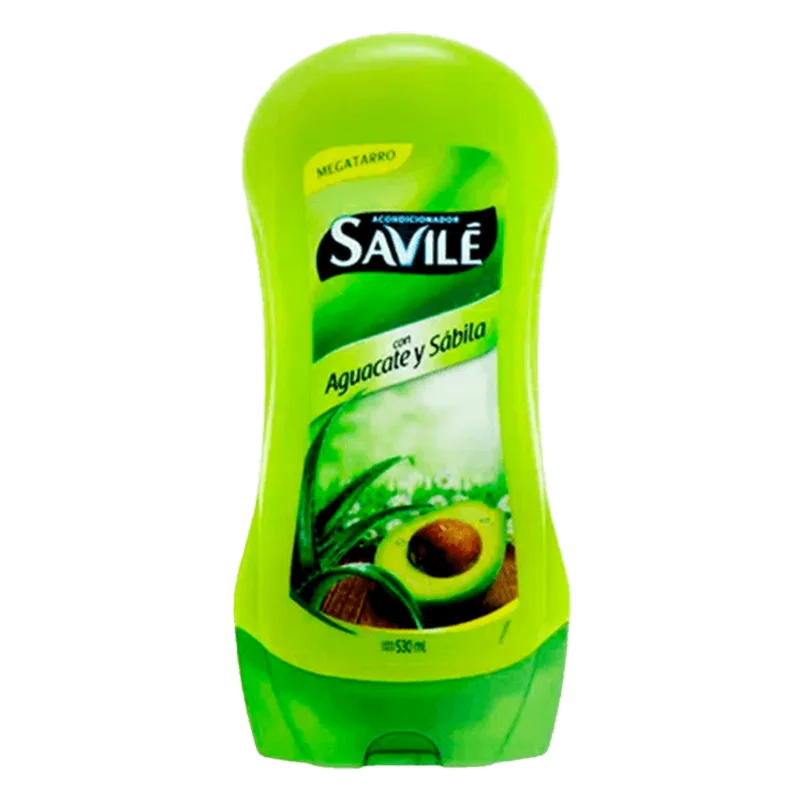 Acondicionador Savile con Aguacate y Sábila|550ml Acondicionador Aguacate y Sábila Savile 550ml