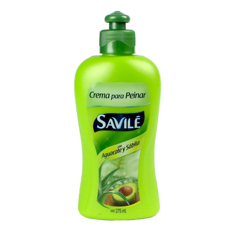 Crema de Peinar Savile con Sabila y Aguacate|275ml Crema Peinar Sabila y Aguacate Savile 275ml