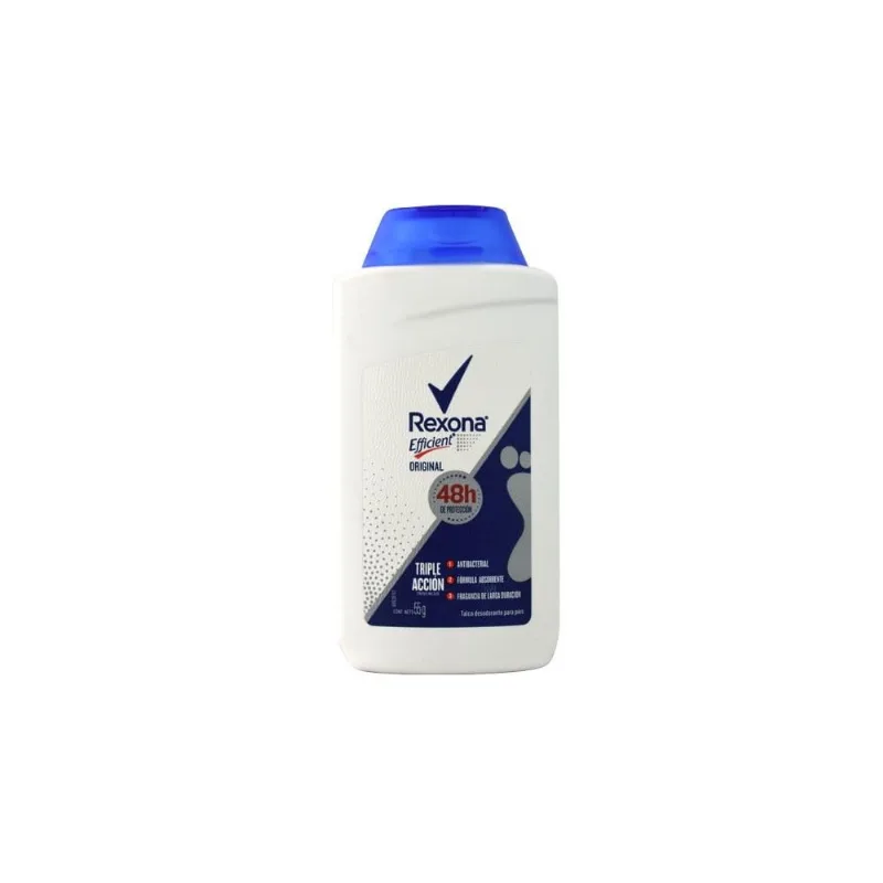 Talco Rexona Efficient Original Frasco con 55 G