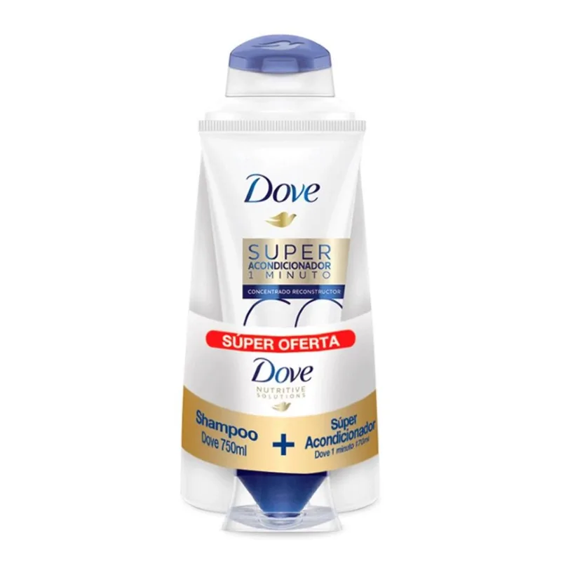 Dove Shampoo Super Oferta Shampoo750Ml+Acondiciona