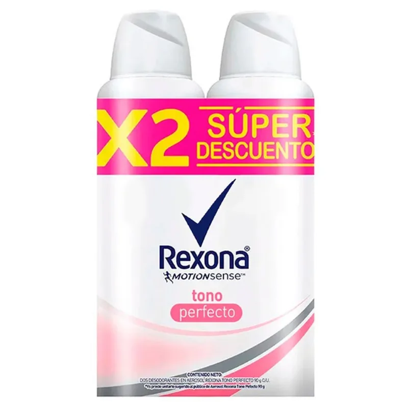 Rexona Deo Aer Tono Perfecto 2X150Ml.