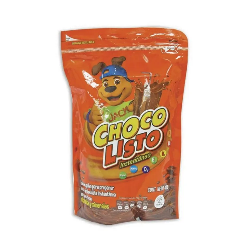 Chocolate Funda Chocolisto 400 Gr