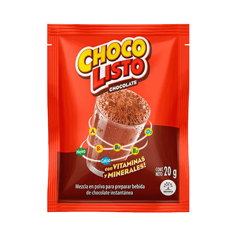 Chocolate Polvo Choco Listo 20g