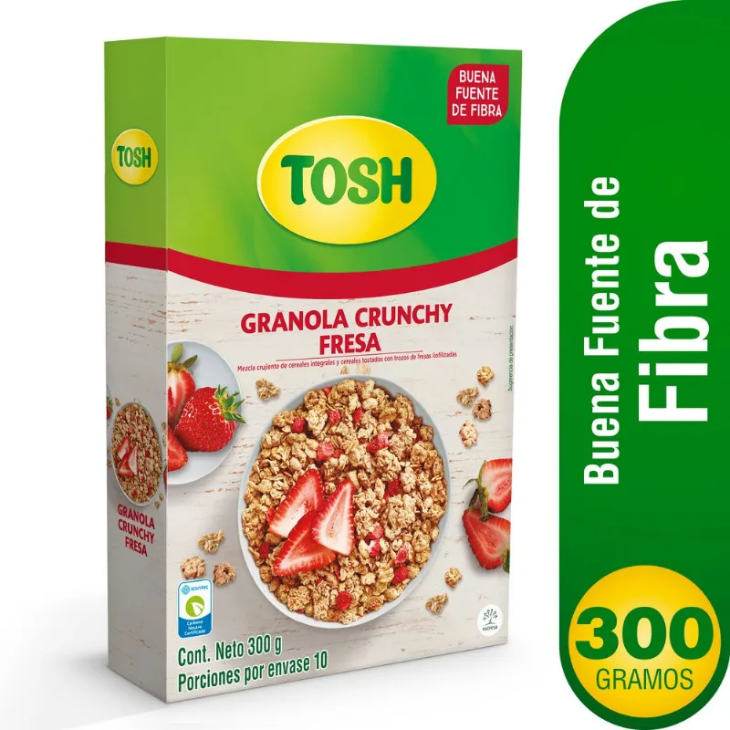 Granola TOSH fresa (300 gr)