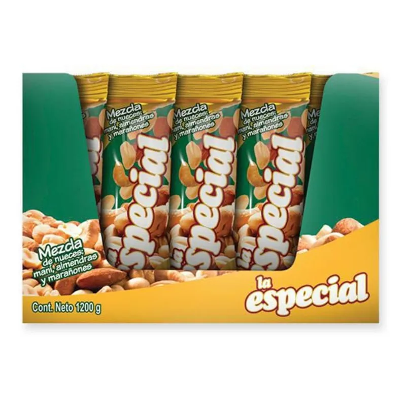 MANI/NUECES 24 UND DISPLAY LA ESPECIAL 1080 gr
