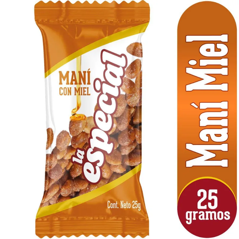 Pasaboca Mani Miel LA ESPECIAL 25 gr