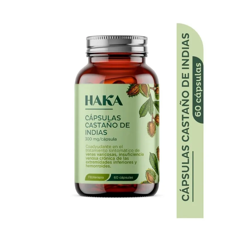 Castaño de Indias Haka 60 Cápsula