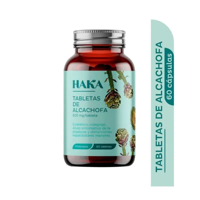 Alcachofa 500 Mg Haka 60 Tableta