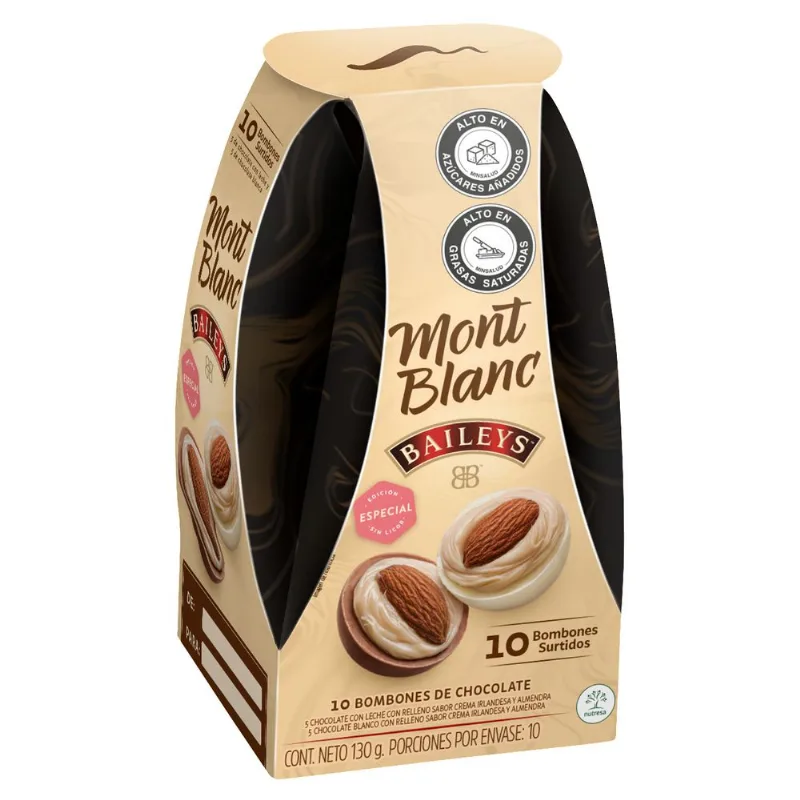 Bombones De Chocolate Surtido MONTBLANC 130 gr