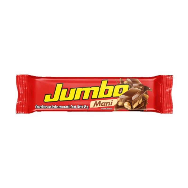 Chocolate Con Leche Y Mani Jumbo 35GR