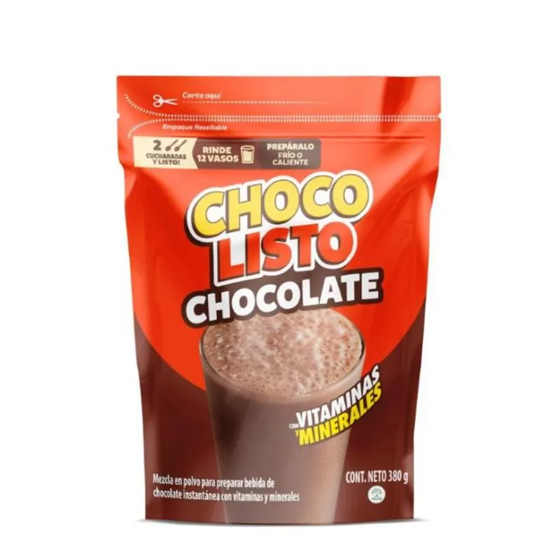 Chocolate Chocolisto Funda 380 Gr.