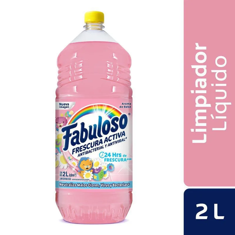 Limpia Pisos Bebé FABULOSO 2000 ml