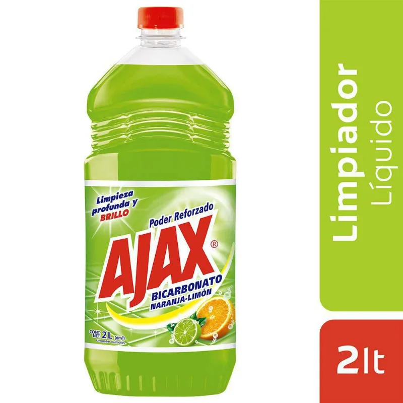 LIMPIA PISOS BICARBONATO AJAX 2000 ml