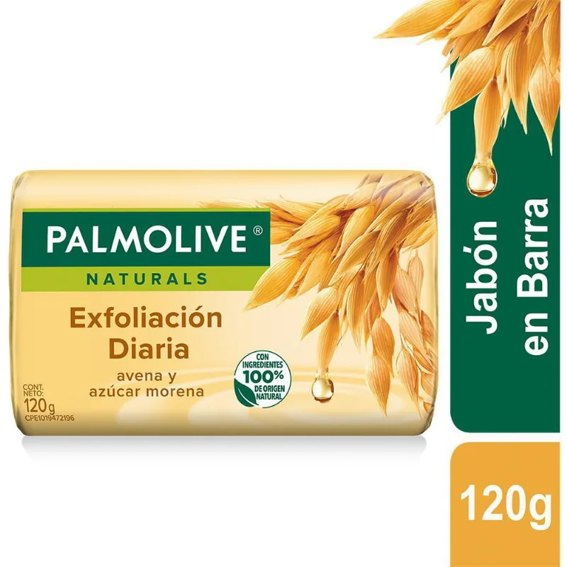 JABÓN AVENA Y AZÚCAR PALMOLIVE 120 gr