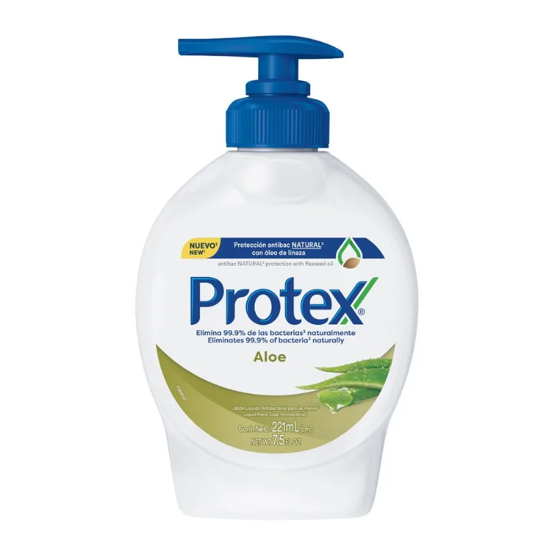 Jabón Líquido Protex Aloe x 221 ml