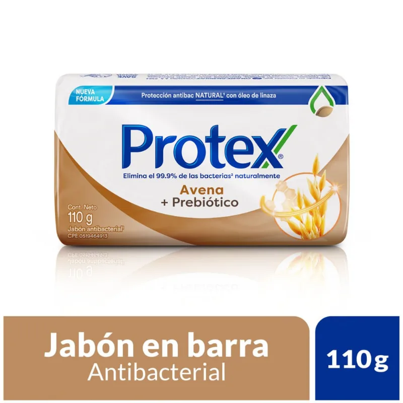 Jabón en Barrara Protex Avena 110 G