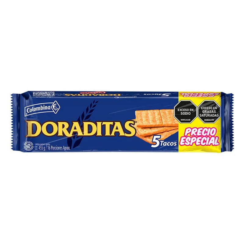 Galletas CRAKENAS doraditas (455 gr)