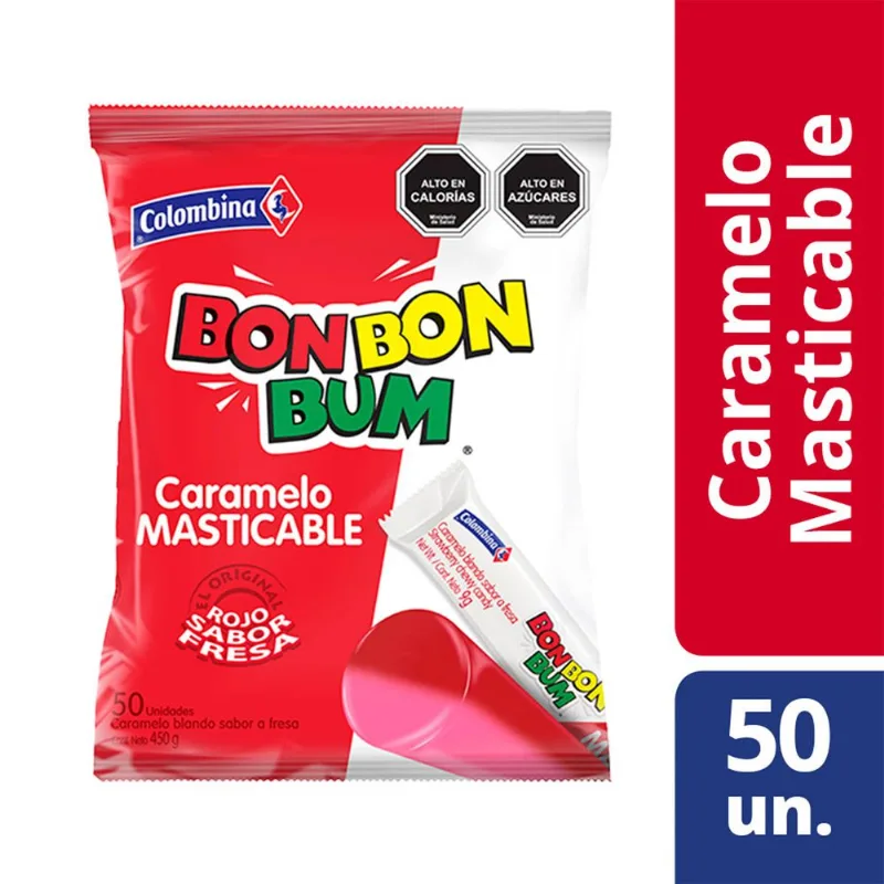 Caramelos Blando Bon Bon Bum 450 g