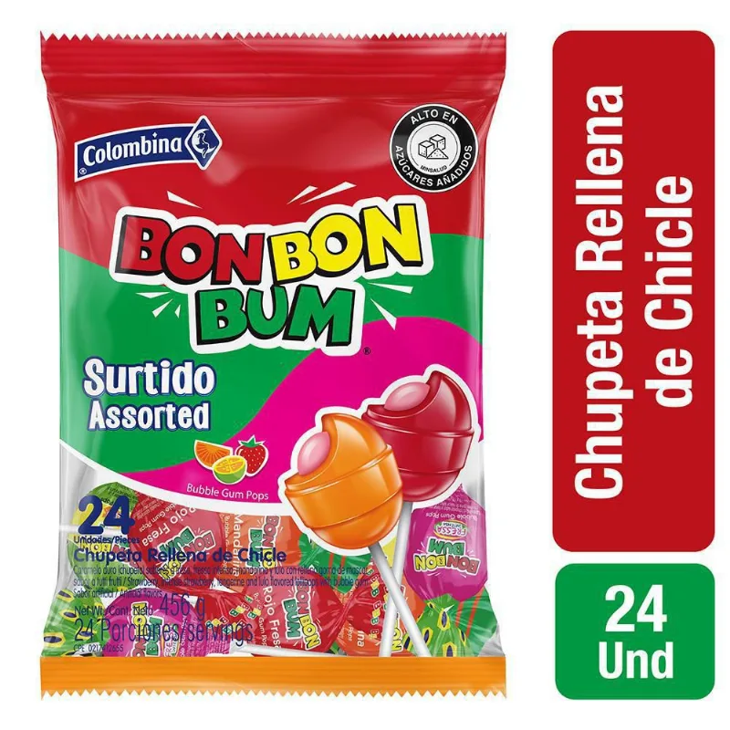 Surtido BON BON BUM 456 gr