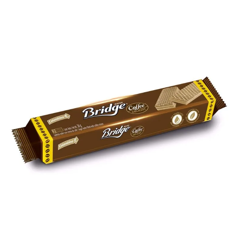 Galletas COLOMBINA wafer coffee delight (36 gr)