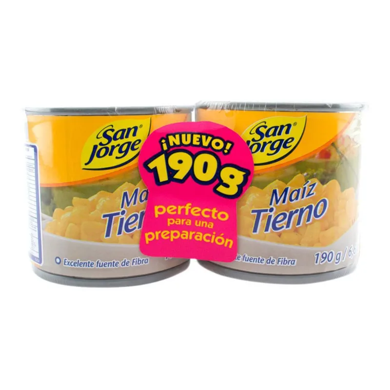 Duo Maiz Tierno SAN JORGE 380 gr
