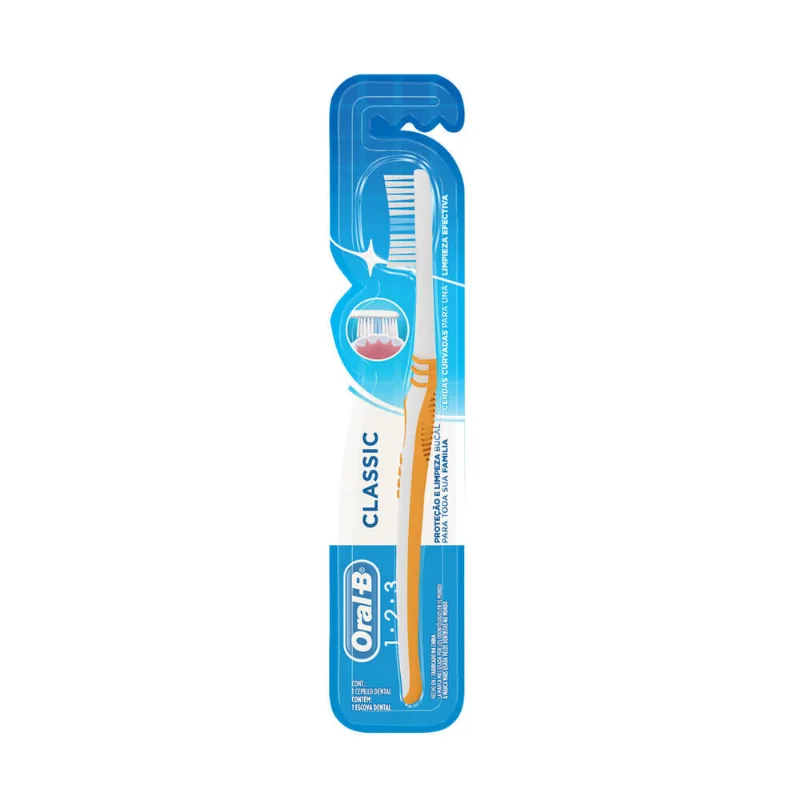 Cepillo dental Oral B classic mediano 1 u.
