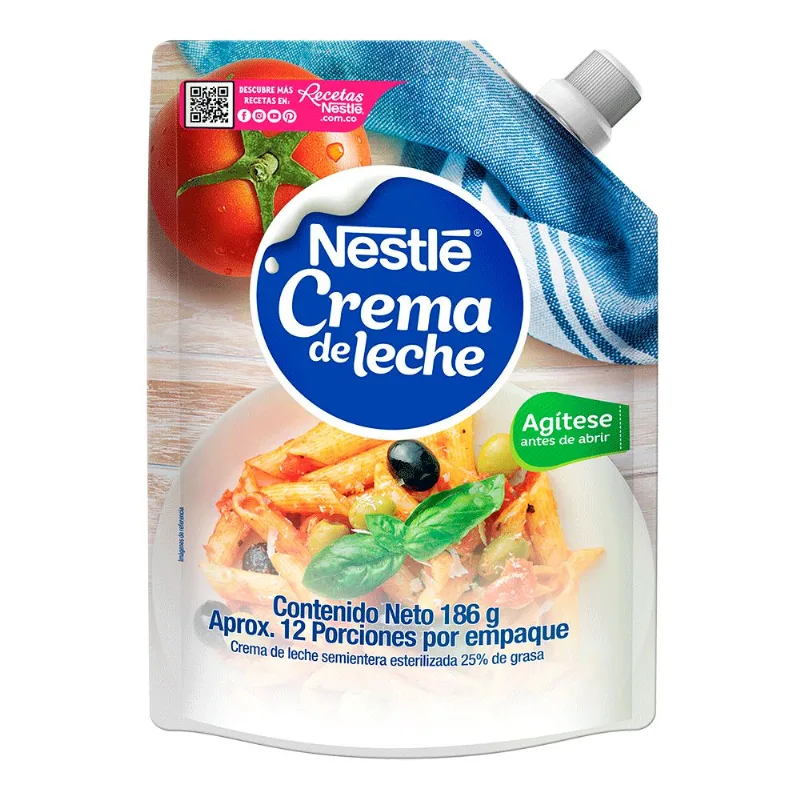 Crema De Leche Doy Pack NESTLE 186 gr