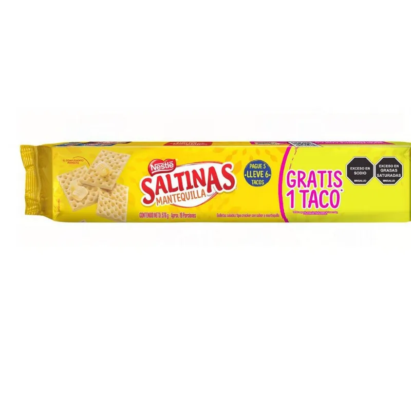Galletas SALTINAS mantequilla (576 gr)