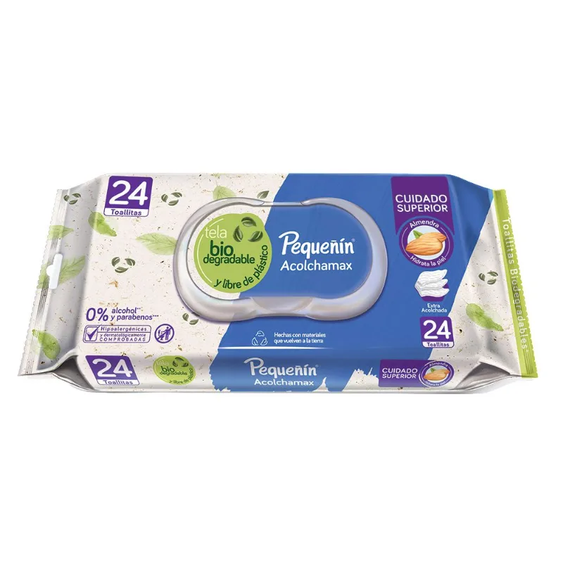 TOALLITAS HUMEDAS ACOLCHADITAS PEQUENIN 24 und