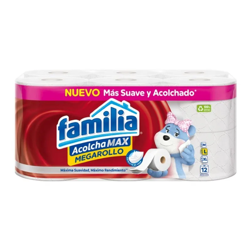 Familia Papel Higienico Megarollo 12 Un