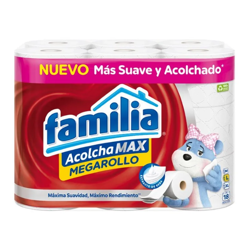 Familia Papel Higienico Megarollo 18 Un Lleve 18 Pague 16