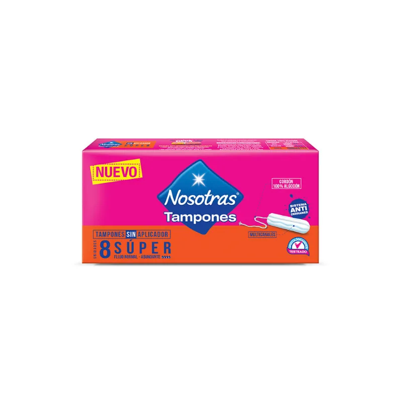 Tampones Nosotras Super 8u