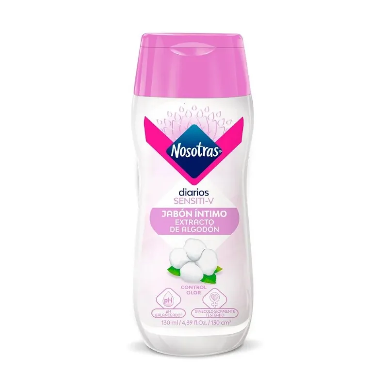 Jabon Intimo Nosotras Sensiti-v 130 Ml