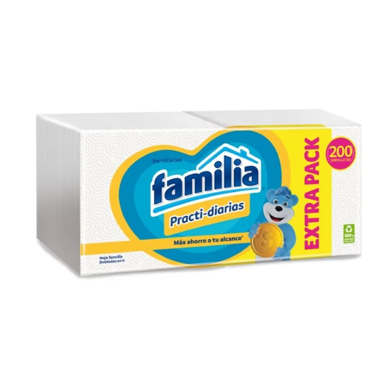 Servilleta Practi-Diaria Familia 200 Un