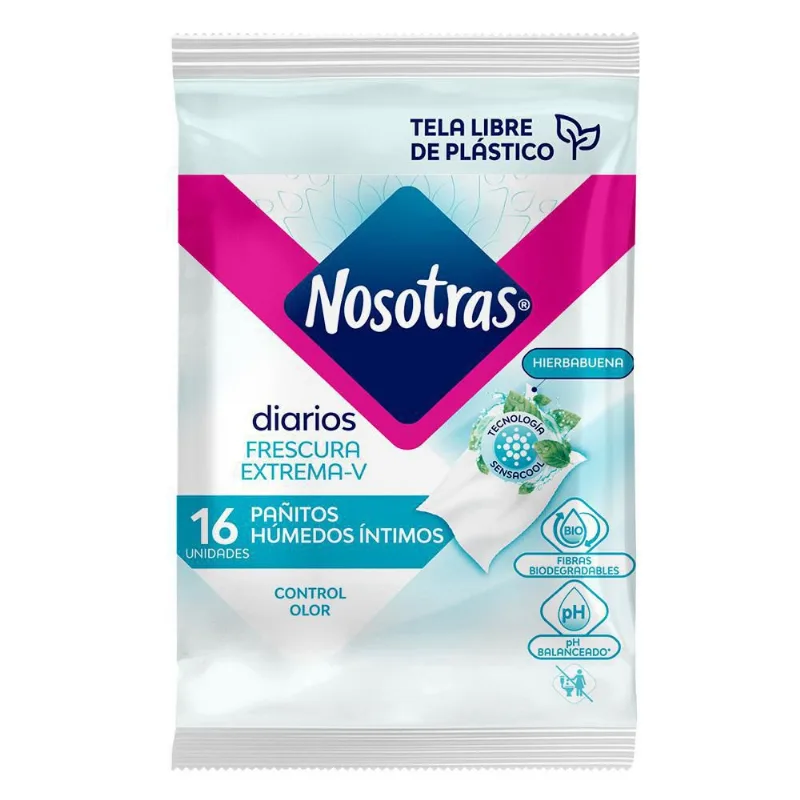 PANITOS FRESCURA EXTREMA NOSOTRAS 16 und