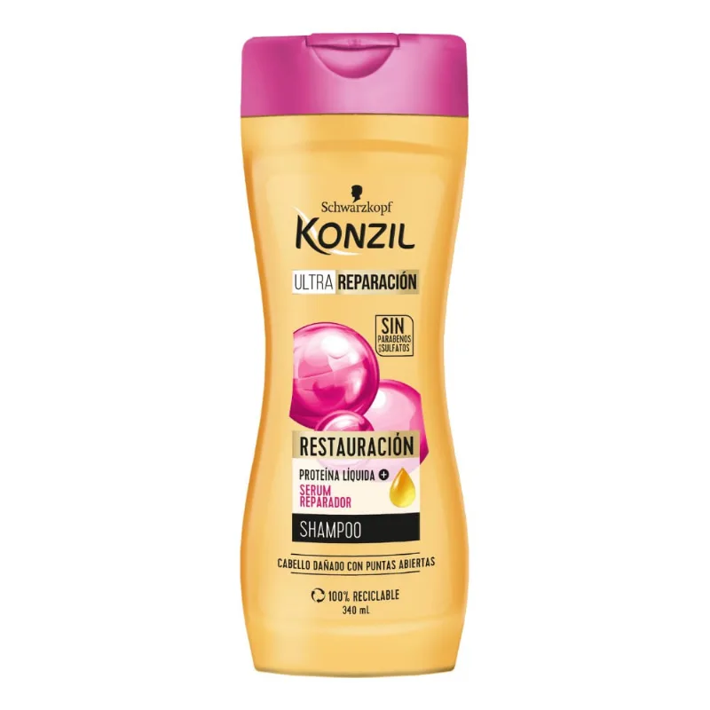 Shampoo Konzil Ultra Repación 340 Ml
