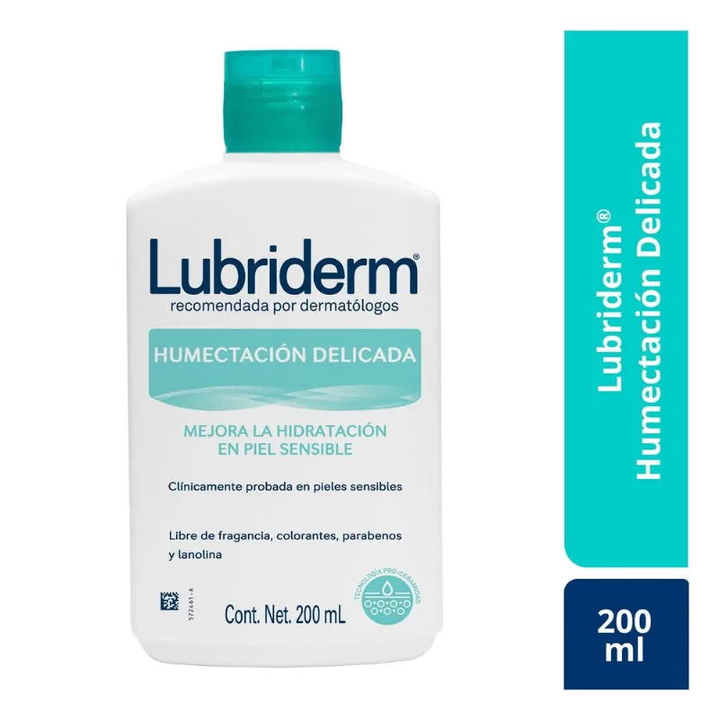Crema Corporal Lubriderm Humectación Delicada 200 Ml