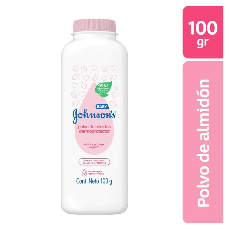 Polvo Johnson's Baby Dermo Protector 100 G