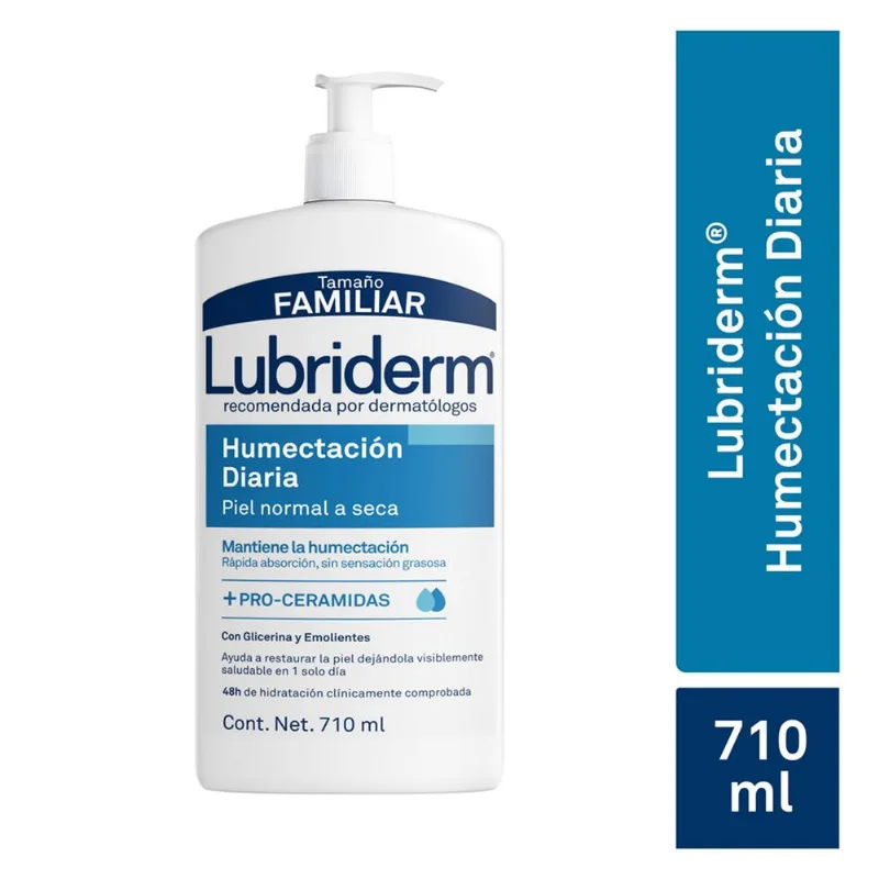 Crema Lubriderm Humectación Diaria 710 ml