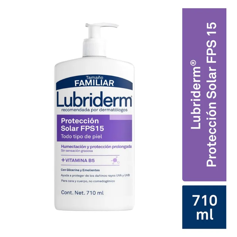 Crema Corporal Lubriderm FPS 15 710 ml