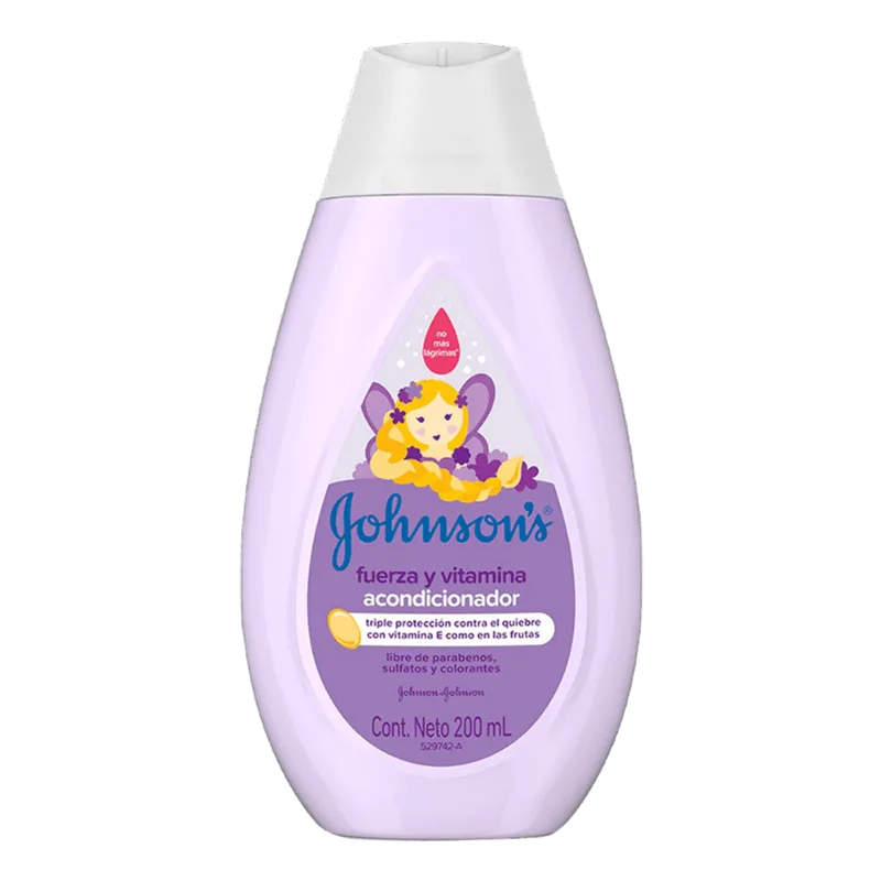 Acondicionador Fuerza y Vitamina Johnson's Baby 200ml