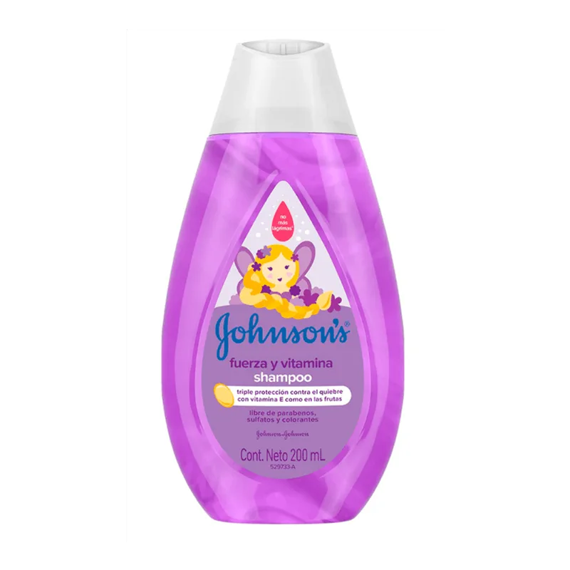 Shampoo Fuerza y Vitamina Johnson's 200ml