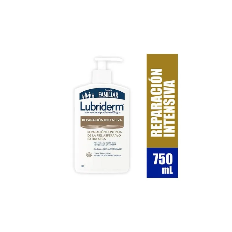 Crema Lubriderm Reparación Intensiva Frasco con 750 Ml