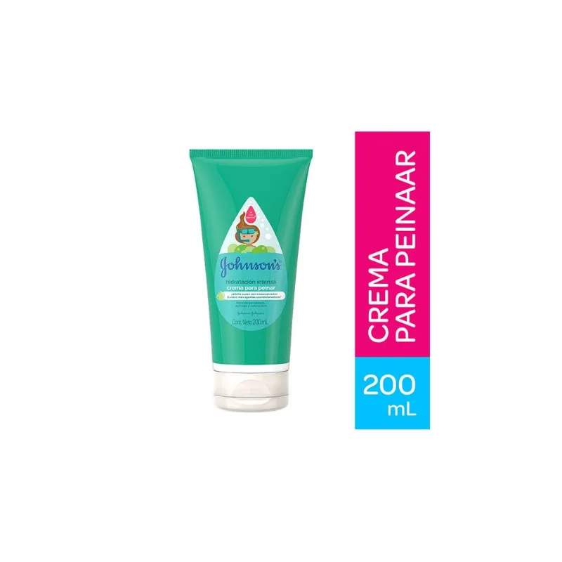 Crema para Peinar Johnson's Baby Tubo con 200 Ml