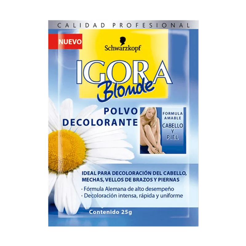 Polvo Decolarante Blonde Igora 25g