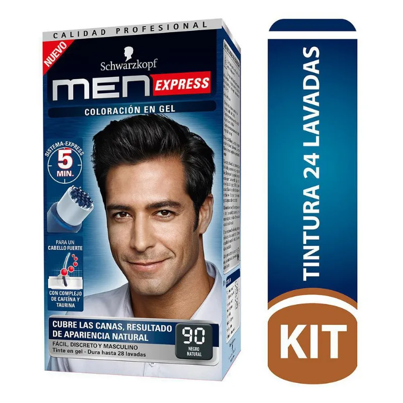 Tinte 90 Negro Natural Tub MEN EXPRESS 1 und
